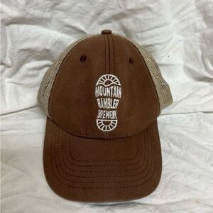 Brown Mountain Rambler Brewery Trucker Hat Snapback Cap Mesh
Back